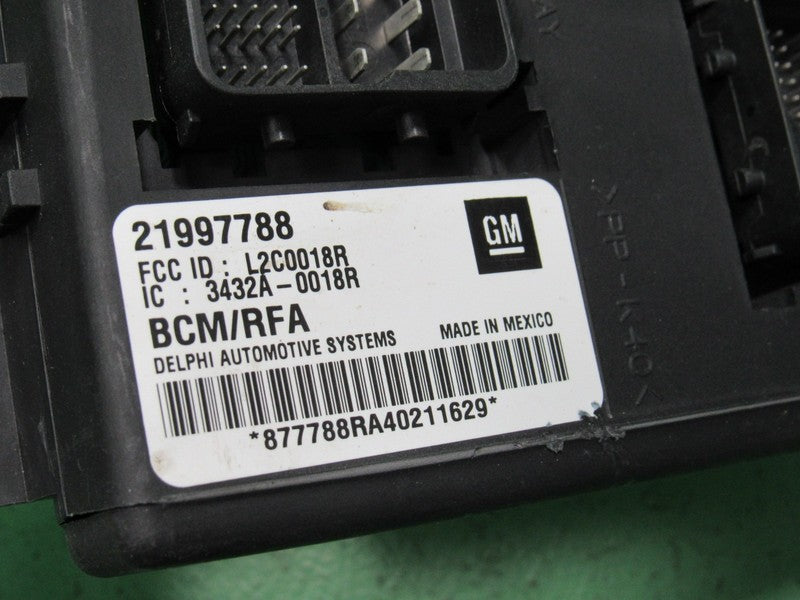 04 COLORADO CANYON BCM BODY CONTROL MODULE VIN AND MILEAGE PROGRAMMED 