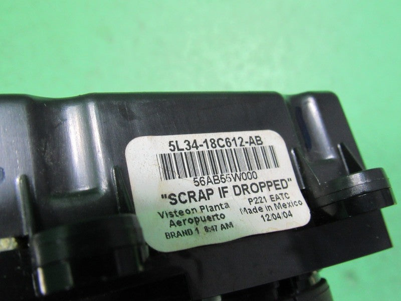 04-05 FORD F150 EATC AUTOMATIC CLIMATE HEATER CONTROL 5L34-18C612-AB R