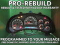 06-07 ASCENDER INSTRUMENT GAUGE CLUSTER SPEEDOMETER MILEAGE PROG REBUI