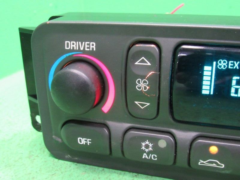 16254311 98-99 CORVETTE C5 AC DIGITAL CLIMATE TEMP HEATER CONTROL REBU