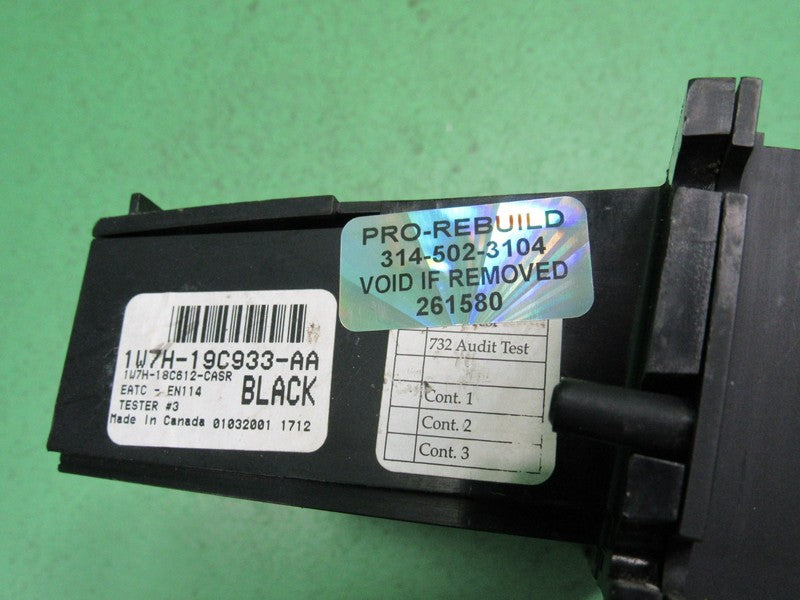 01-02 CROWN VIC EATC AUTOMATIC CLIMATE HEATER CONTROL 1W7H-19C933-AA R