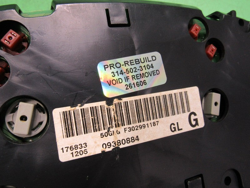 99-04 BUICK REGAL INSTRUMENT GAUGE CLUSTER GAUGES SPEEDO TACH MILEAGE 