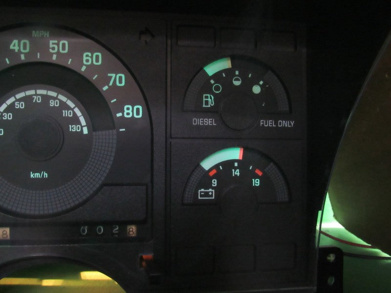 88-90 CHEVY C/K GMC DIESEL  INSTRUMENT GAUGE CLUSTER SPEEDO 139k REBUI