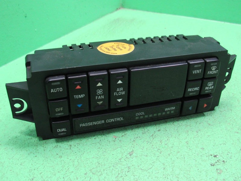 09360494 97-05 REGAL CENTURY A/C DIGITAL CLIMATE TEMP CONTROL REBUILT 