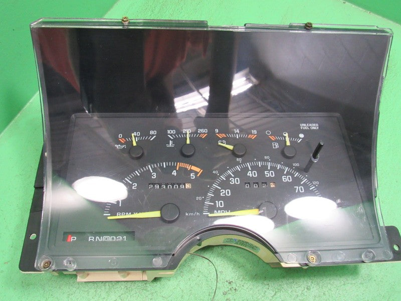 94 C/K TRUCK SUBURBAN INSTRUMENT GAUGE CLUSTER SPEEDO TACH 293k REBUIL