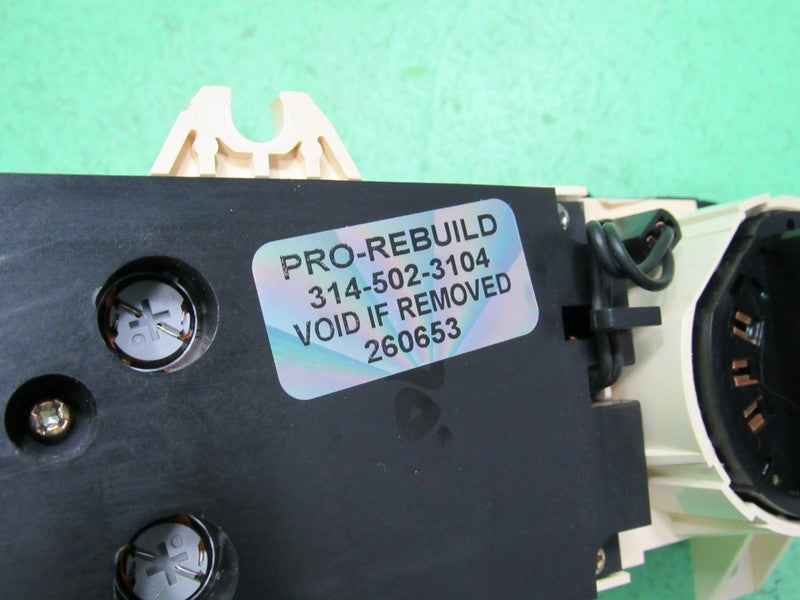 01-02 HONDA ACCORD MANUAL AC HEATER CLIMATE TEMPERTURE CONTROL REBUILT
