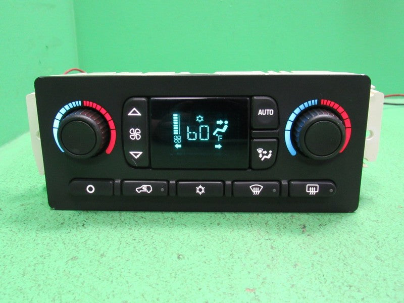 10367041 TAHOE ESCALADE SILVERADO AC DIGITAL CLIMATE TEMP CONTROL LED 