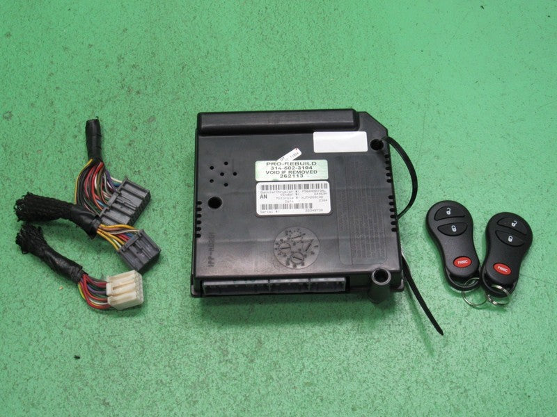 56049073AL 02-03 DODGE DURANGO BCM CTM CENTRAL TIMING BODY MODULE PROG
