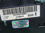 04 HUMMER H2 INSTRUMENT GAUGE CLUSTER SPEEDOMETER TACH MILEAGE PROG 06