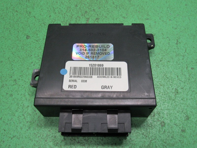 15201869 TAHOE ESCALADE YUKON SUBURBAN REAR A/C HVAC CONTROL MODULE RE