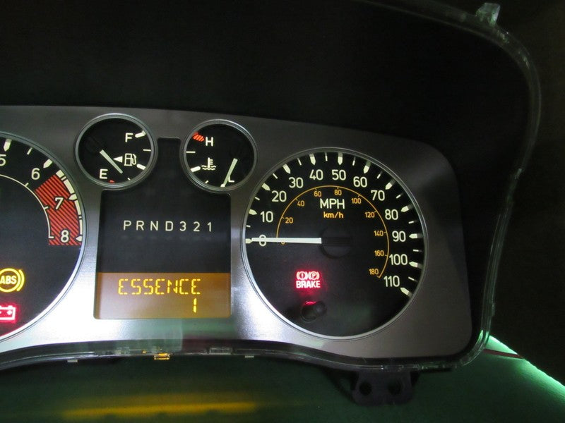 07 HUMMER H3 INSTRUMENT GAUGE CLUSTER SPEEDOMETER TACH 15821163 PLUG A