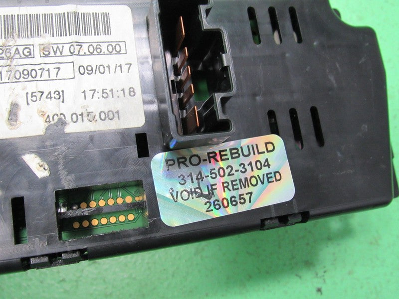 55056826AG 09-10 RAM TRUCK A/C HEATER CLIMATE TEMPERTURE CONTROL REBUI