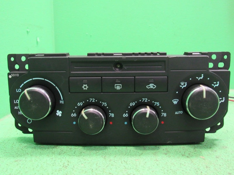 55111030AG 05-07 300 CHARGER MAGNUM HEATER A/C CLIMATE TEMP CONTROL RE