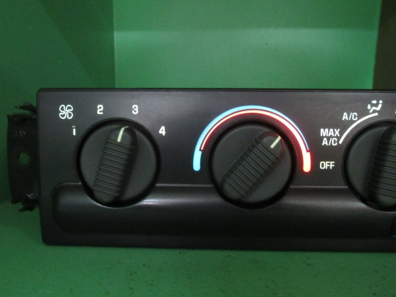 16250535 99-05 S10 BLAZER ENVOY C60 A/C MANUAL CLIMATE TEMP CONTROL RE