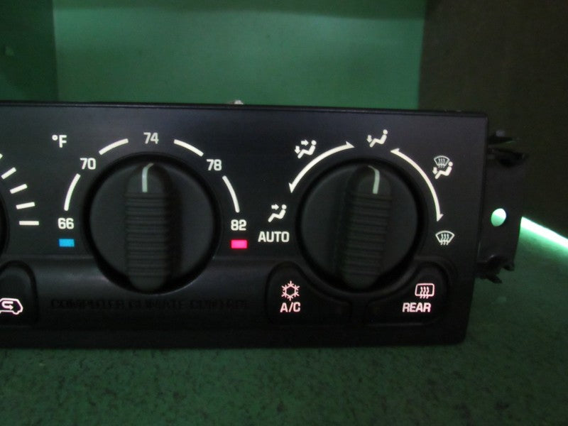 15060162 00-02 TAHOE SILVERADO YUKON A/C AUTO CLIMATE TEMP CONTROL REB