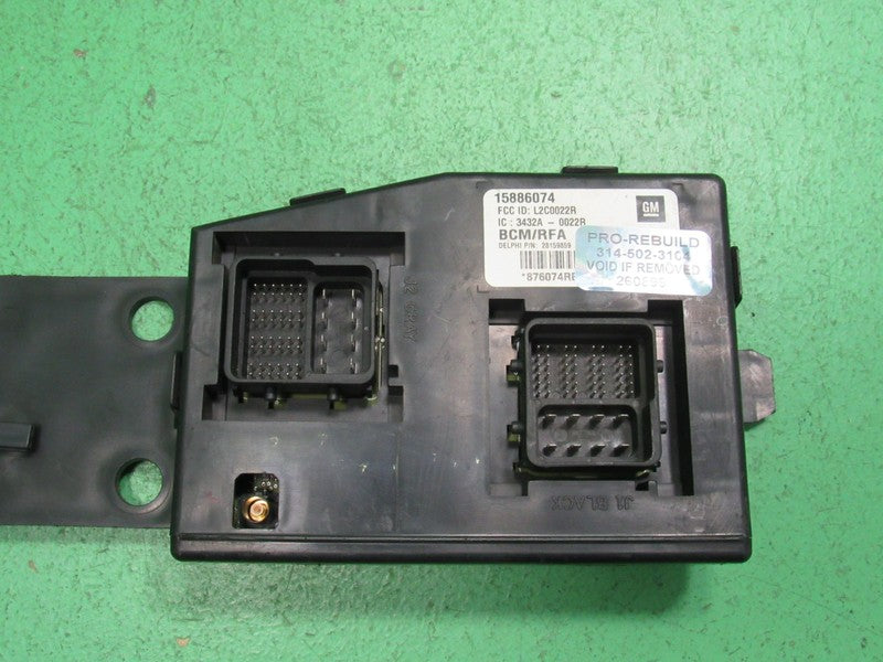 10 COLORADO BCM BODY CONTROL MODULE VIN AND MILEAGE PROGRAMMED 0899