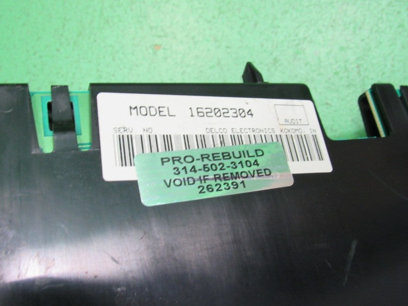 16202304 97-05 BUICK PARK AVE AC DIGITAL CLIMATE TEMPERATURE CONTROL R