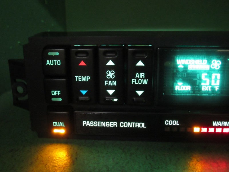 10435588 97-05 BUICK REGAL CENTURY A/C DIGITAL CLIMATE TEMP CONTROL RE