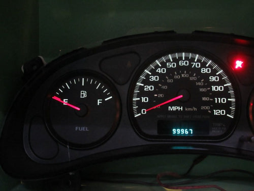 00-05 CHEVROLET IMPALA INSTRUMENT GAUGE CLUSTER SPEEDOMETER MILEAGE PR