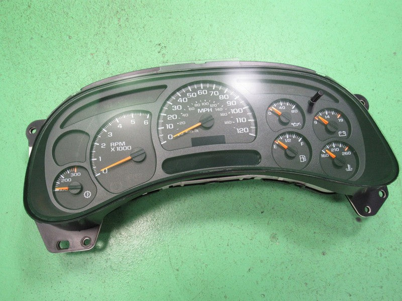 05 SILVERADO SIERRA YUKON INSTRUMENT GAUGE CLUSTER MILEAGE PROG REBUIL
