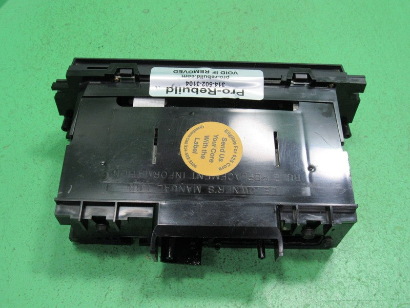 01-02 CROWN VIC EATC AUTOMATIC CLIMATE HEATER CONTROL 1W7H-19C933-AA R