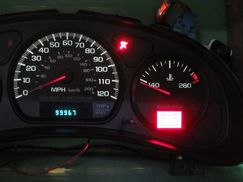00-05 CHEVROLET IMPALA INSTRUMENT GAUGE CLUSTER SPEEDOMETER MILEAGE PR