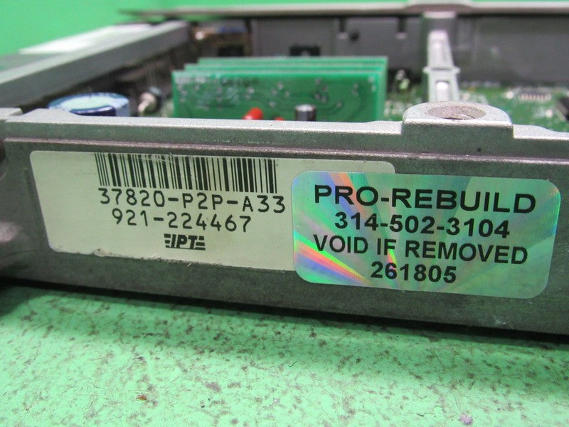 37820-P2P-A33 HONDA CIVIC EX VTEC MT ECU ECM PCM ENGINE CONTROL UNIT R