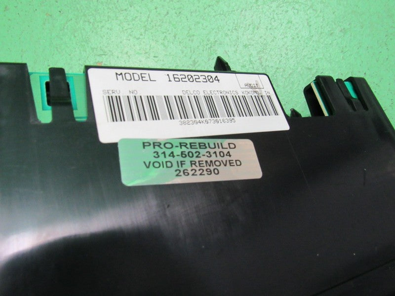 16202304 97-05 BUICK PARK AVE AC DIGITAL CLIMATE TEMPERATURE CONTROL R