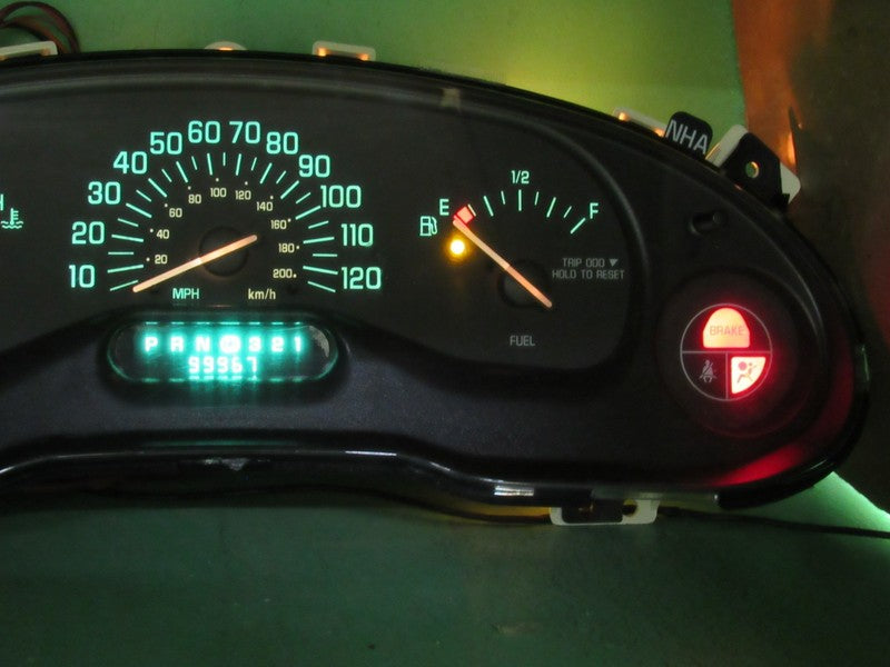 03-04 BUICK CENTURY INSTRUMENT GAUGE CLUSTER GAUGES SPEEDO MILEAGE PRO