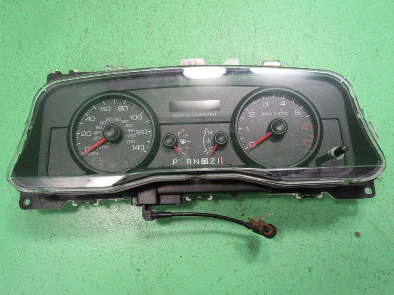09-11 CROWN VICTORIA P71 INSTRUMENT GAUGE CLUSTER SPEEDO TACH MILEAGE 
