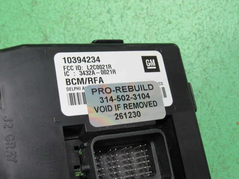 05-06 COLORADO CANYON i280 BCM BODY CONTROL MODULE VIN AND MILEAGE PRO