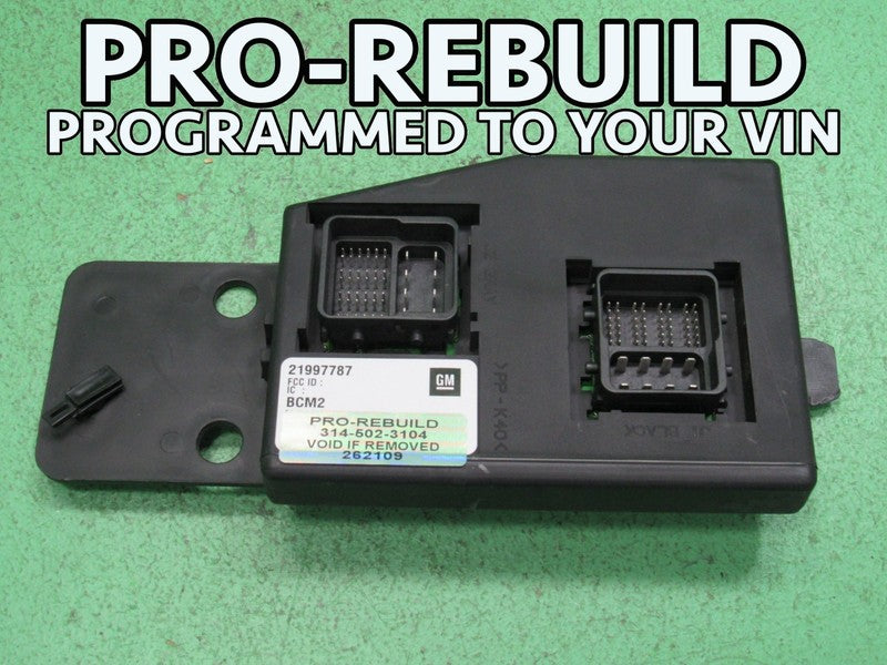 04 COLORADO CANYON BCM BODY CONTROL MODULE VIN AND MILEAGE PROGRAMMED 