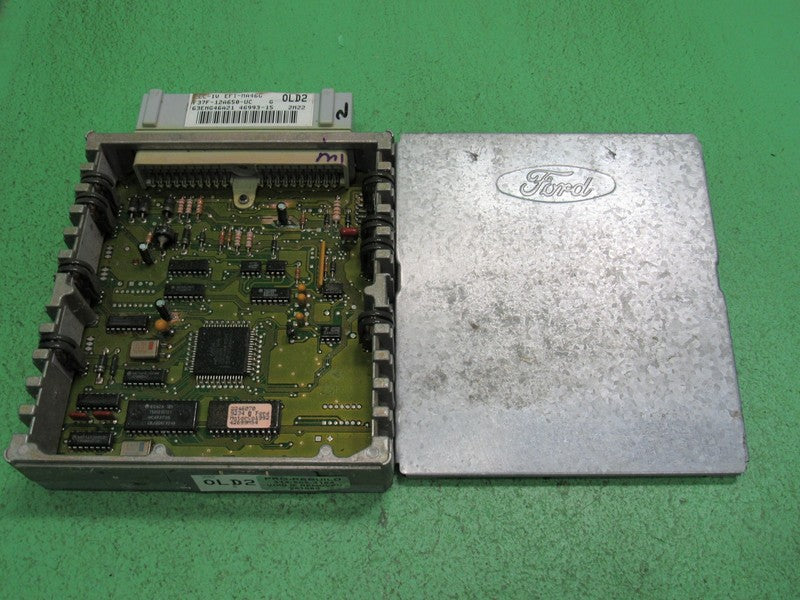 OLD2 93 Ford Ranger 4.0 V6 ECU ECM PCM ENGINE COMPUTER F37F-12A650-UC 