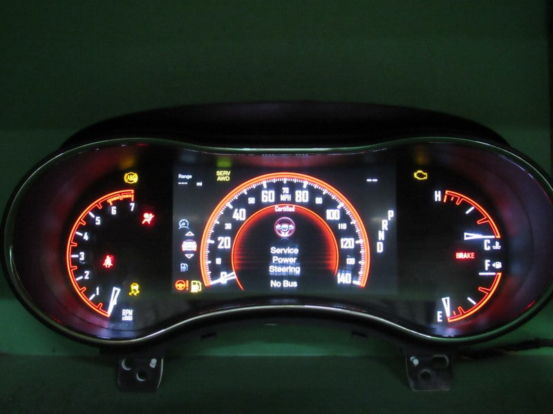18 DURANGO 5.7l INSTRUMENT GAUGE CLUSTER SPEEDOMETER TACH MILEAGE PROG