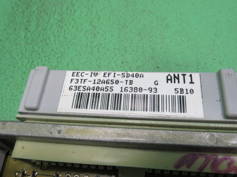 ANT1 93-95 Ford F150 I6 MT ECU ECM PCM ENGINE COMPUTER F3TF-12A650-TB 