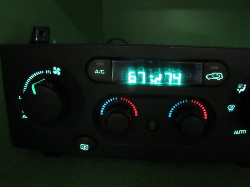 03-04 JEEP GRAND CHEROKEE A/C AUTO DIGITAL CLIMATE TEMP CONTROL REBUIL